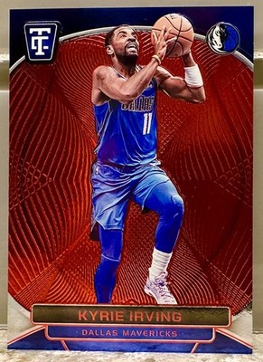 JERSEY # MATCH! 2024 Panini Totally Certified Kyrie Irving #133 Red 11/149! MAVS