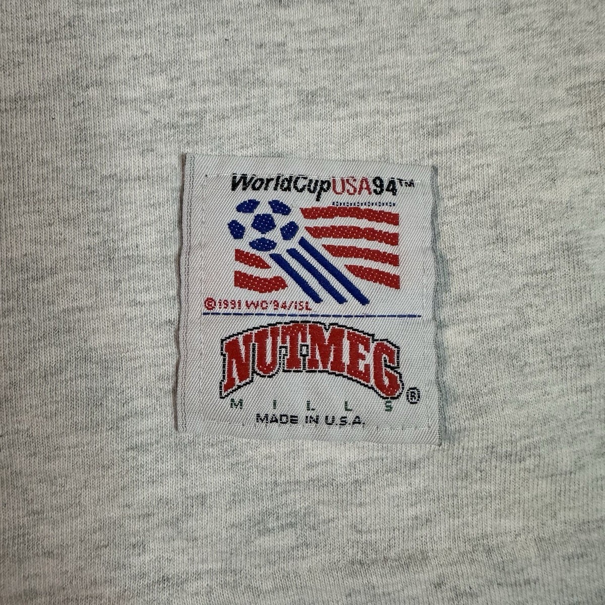 VINTAGE Nutmeg World Cup Shirt Mens Large USA 1994 VINTAGE Nutmeg World Cup Shirt Mens Large USA 1994