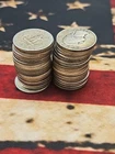 $10 Face Value 90% Silver Washington Quarters (Lot C)