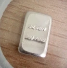 1 Mini Pure Silver Bar - 5 GRAINS Weight ( Protection Included )