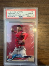 shohei ohtani rookie card psa 10 2018 topps update /50