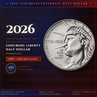2026-P Enduring Liberty Half Dollar BU Uncirculated Semiquincentennial PRESALE