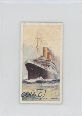1924 ITC of Canada Merchant Ships of the World Tobacco RMSP Ohio #32 07nq