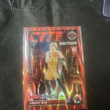 2023-24 NBA Hoops Premium Stock Gradey Dick City Edition Red Seismic RC /199