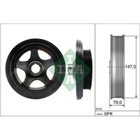 Riemenscheibe, Kurbelwelle Schaeffler INA 544 0142 10
