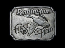 KK27101 GREAT VINTAGE 1980  REMINGTON  FIRST IN THE FIELD CANADA GOOSE BUCKLE