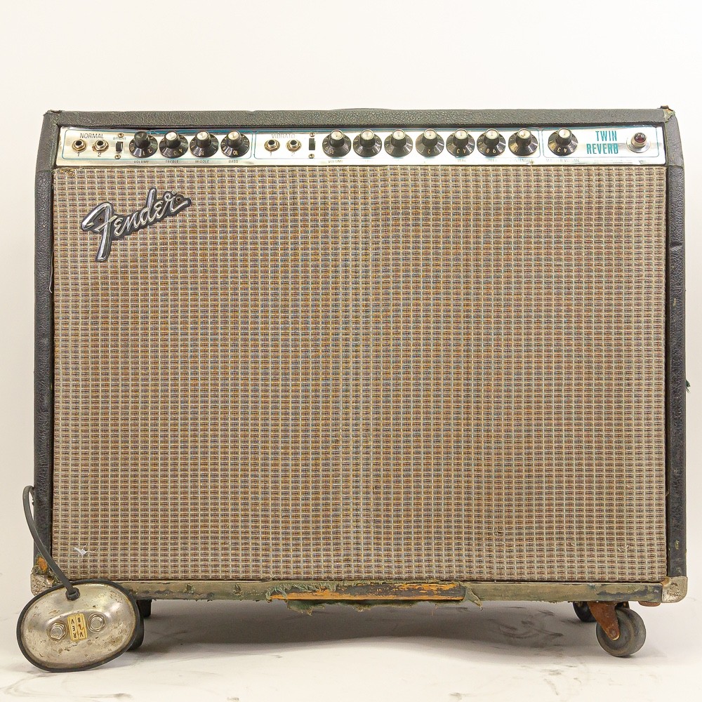 1974 Fender Twin Reverb ?? Silverface Era Classic w /  Celestion Power + Footswitch