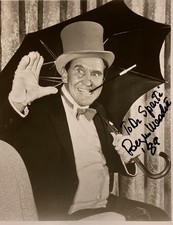Hand SIGNED Burgess Meredith 8x10 Photo (w/ COA) 1960s BATMAN The Penguin