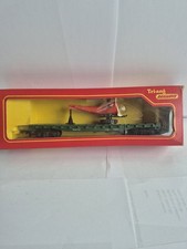 Hornby Triang 00 Gauge NATO Helicopter Launching Wagon R128  (broken rotor)