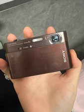 Sony CyberShot DSC-T900 12.1MP Touch Screen ccd Digital Camera brown English