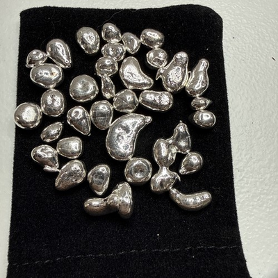 #ad 1 Troy Oz 999 Fine Silver Filled Not Solid Granule Nuggets Scrap 31.10gr $45.00