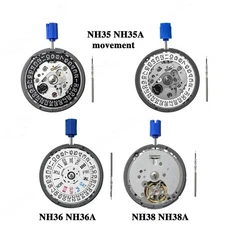 New GENUINE For SEIKO NH35/NH35A NH36/NH36A NH38/NH38A AUTOMATIC WATCH MOVEMENT