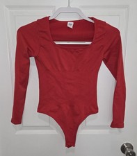 Unbranded Women's Red Bodysuit Women's Size Large