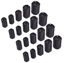 Ferrite Ring Core Ferrite Beads Clip RFI EMI Noise Suppressor Anti-Interference