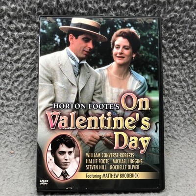 On Valentine's Day DVD 1986 Horton Foote Matthew Broderick Drama Romance PG