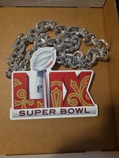 Nfl Superbowl Chain And Pendant