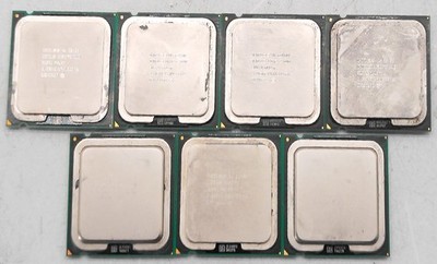 LOT OF 7 INTEL CORE 2 DUO E8400 3.00GHz 2 CORE/2 THREADS PROCESSOR