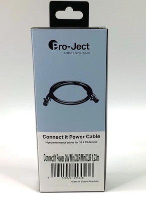 Pro-Ject Connect It Power RS MiniXLR/ MiniXLR 1.23m HTF!