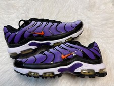 Nike Air Max Plus Voltage Purple Black Men's Size 12 Golf Shoes FZ4150 500