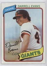 1980 Topps Darrell Evans #145 4q5