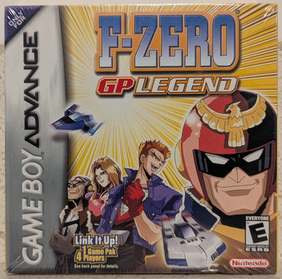 F-Zero GP Legend Game Boy Advance GBA Factory Sealed Nintendo