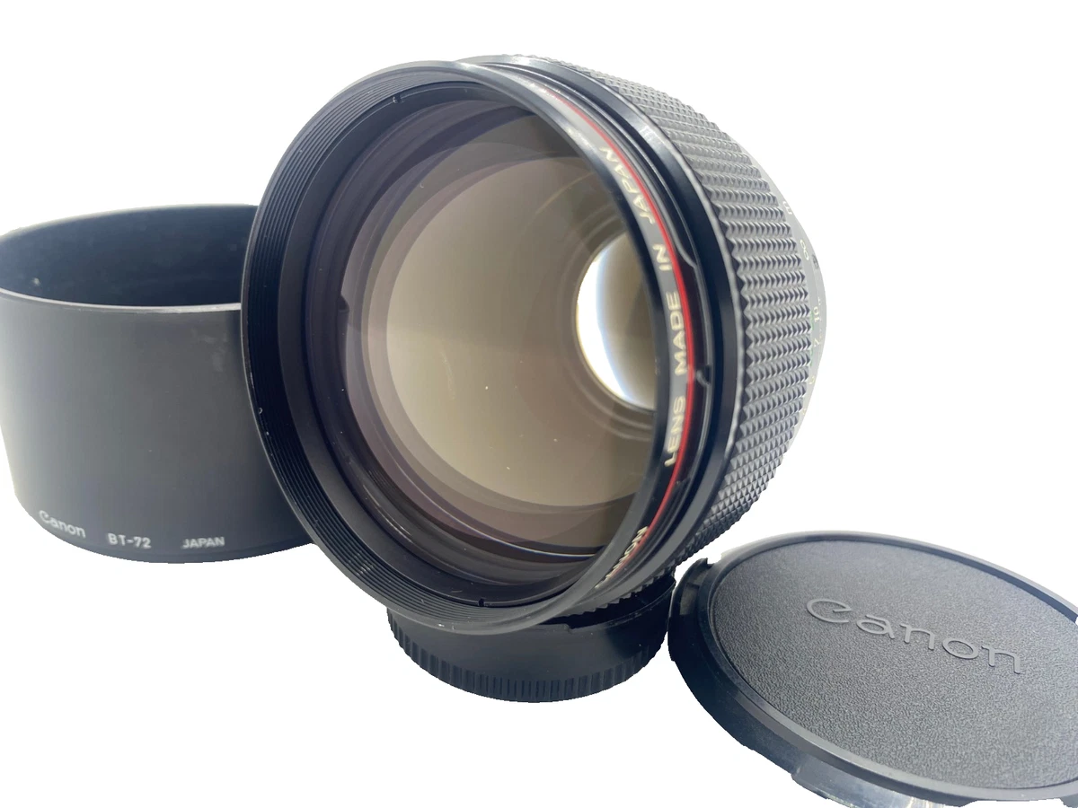 Canon FD f/1.2 Camera Lenses 85mm Focal for sale - eBay