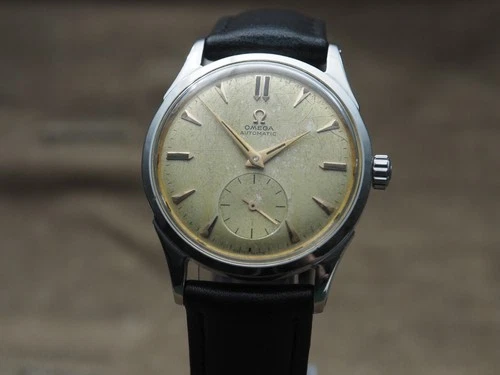 Omega Automatic Bumper Cal.342, Ref. 2636-1, Patina Dial, 1952, 33mm