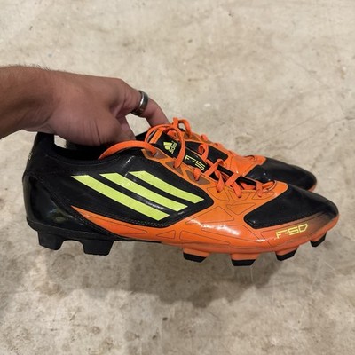 Adidas adiZero F50 TRX FG G45872 Football Soccer RARE Black Orange