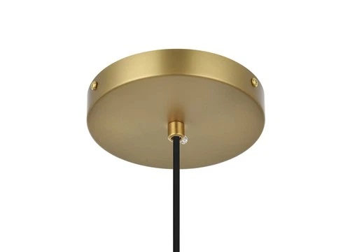 Elegant Lighting LD6044 Eclipse 14"W Pendant - Gold - Picture 5 of 12