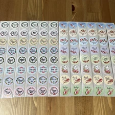 96pcs Cute Thank You Stickers  1” Small Business for Decorate Envelopes Sealing