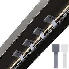 LX IntMfr. Hook and Loop Cable Ties, Self Adhesive Hook and Loop Cable Straps...