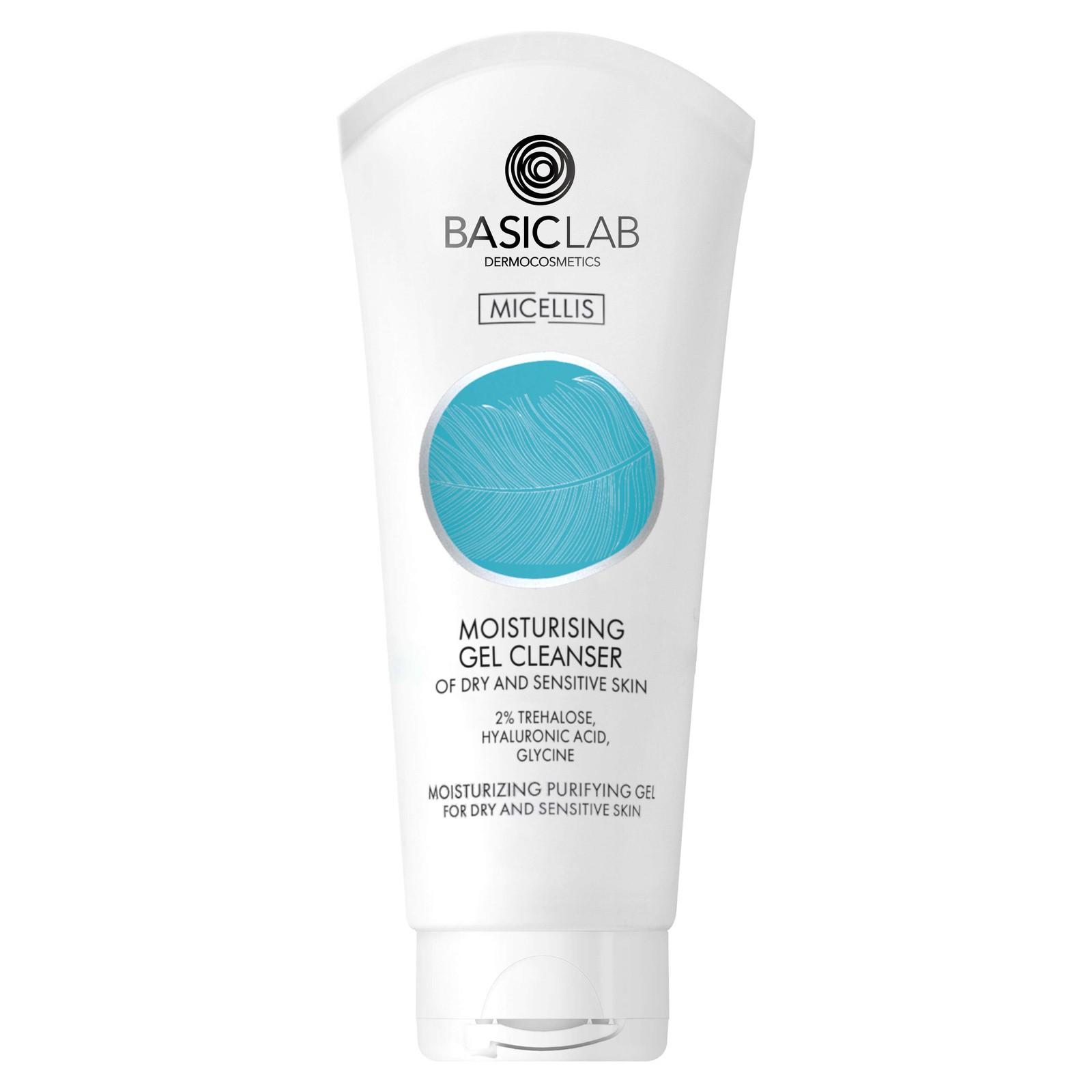 Basiclab Dermocosmetics Micellis Moisturising Cleansing Gel For Dry And Sensitive Skin 100 Ml - Image 2