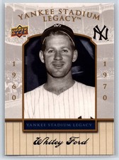 2008 Upper Deck Yankee Stadium Legacy Final Season Box Set Whitey Ford #33