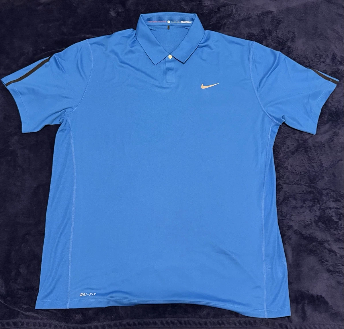 Nike Tiger Woods Polo Indiana Men's Golf Shirts, Tops & Sweaters