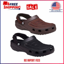 Crocs MenYukon Vista LiteRide ClCog Sandal - Lightweight Casual Outdoor Shoes