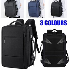 Travel Laptop Backpack Business College School Computer Bag w/ USB Charging Port
