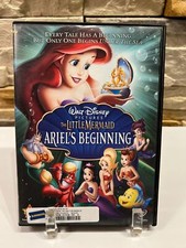 THE LITTLE MERMAID ARIEL'S BEGINNING 2008 Jodi Benson Samuel E. Wright USED DVD