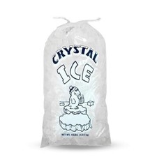 Thermal Tiger 10lb Ice Bags w/ Drawstring 400ct Reliable Clear Freezer Bags