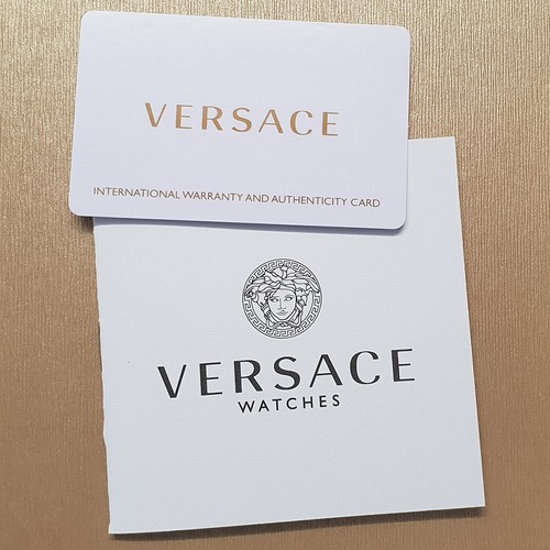 Versace VE1D02023 Aion Chronograph grau bronze Edelstahl Armband Uhr Herren NEU - Bild 5 von 8