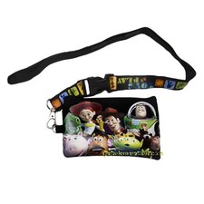 Disney Toy Story Lanyard ID Ticket Key Chain Badge Holder Wallet