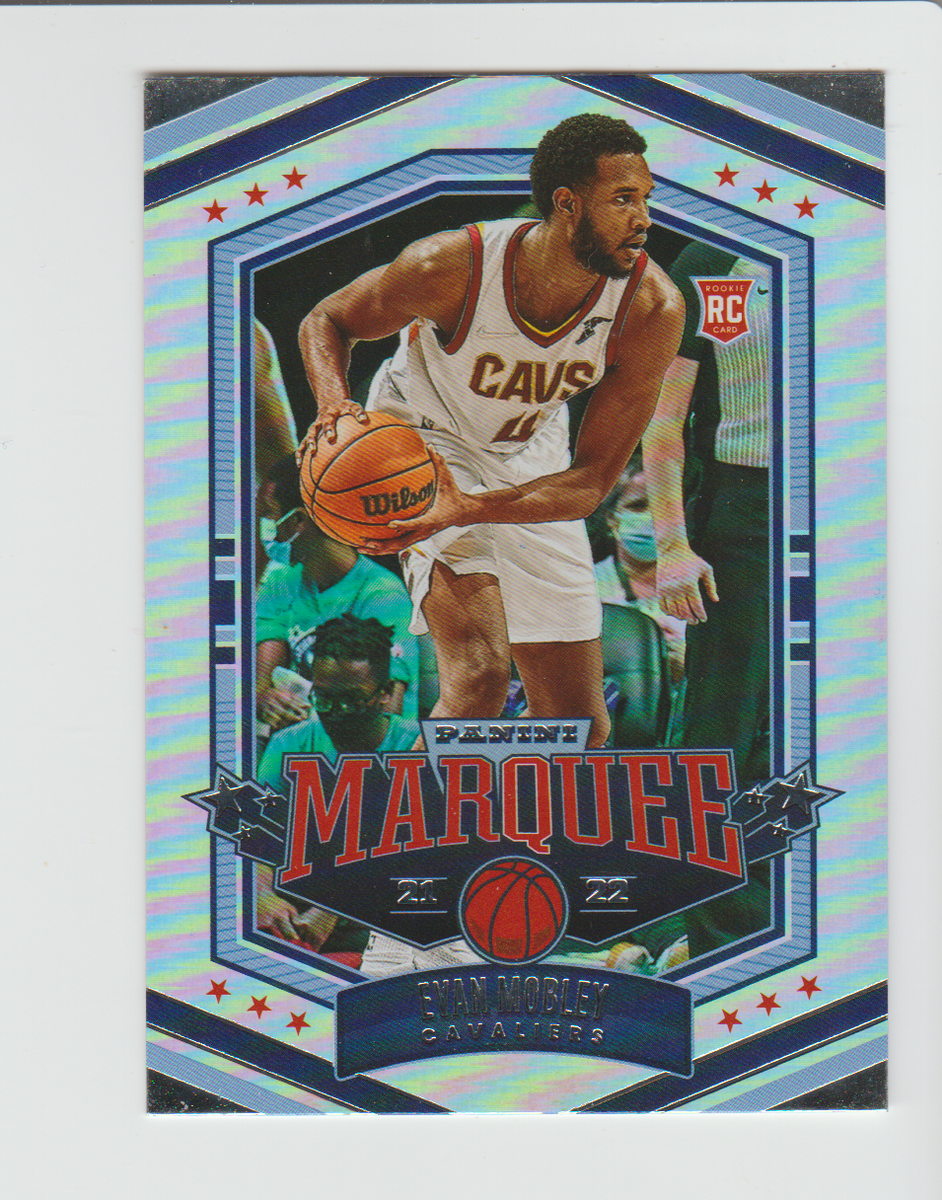 2021-22 Panini Marquee #368 Evan Mobley rookie, Cleveland