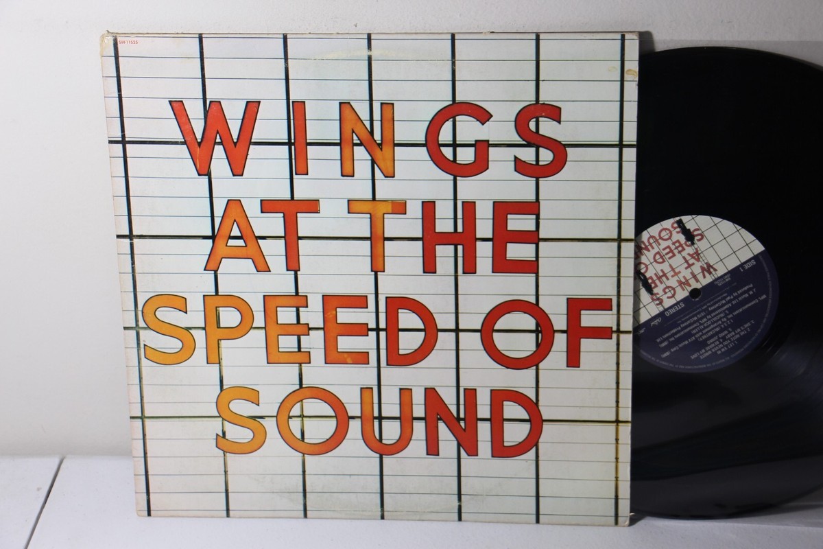 Wings at the Speed of Sound (RARE限定7”付）