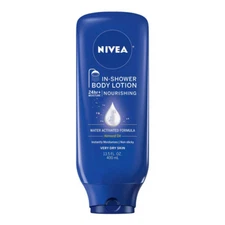 NIVEA Nourishing In Shower Body Lotion. Perfect for Very Dry Skin. 13.5 fl.oz