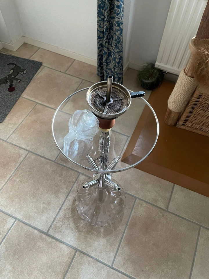 Shisha Hookah aus Glas (gebraucht, sehr guter Zustand) | Hochwertige Materialien - Bild 2 von 3