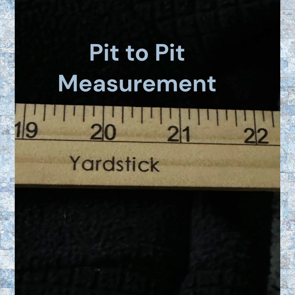 Land's End Full Zip 2 Pockets High Neck Size Large Black/Blue 100% Polyester - Image 4 of 4