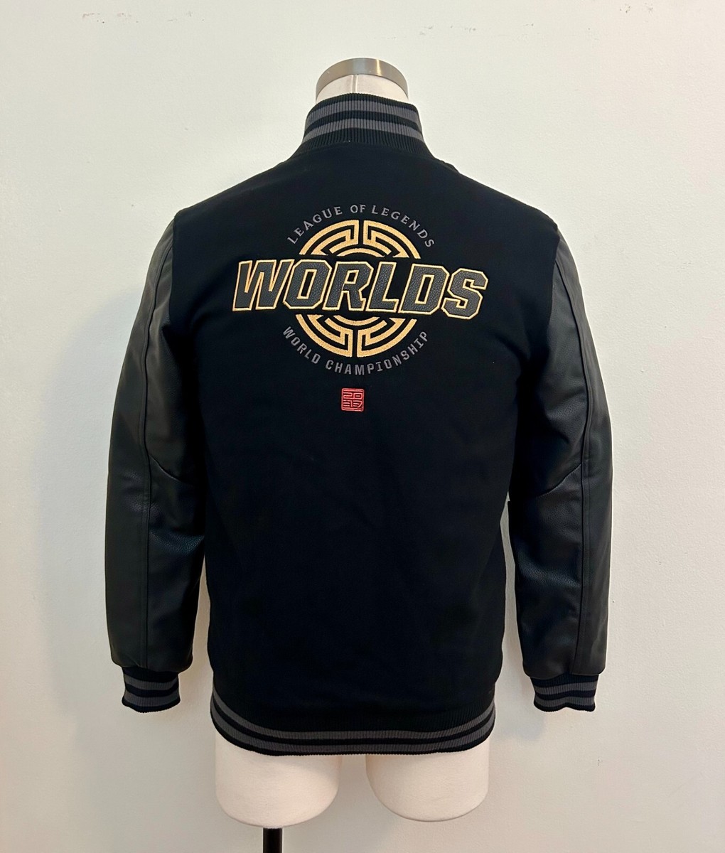 Riot League of Legends Worlds 2017 Leather & Wool Varsity Riot League of Legends Worlds 2017 Leather & Wool Varsity