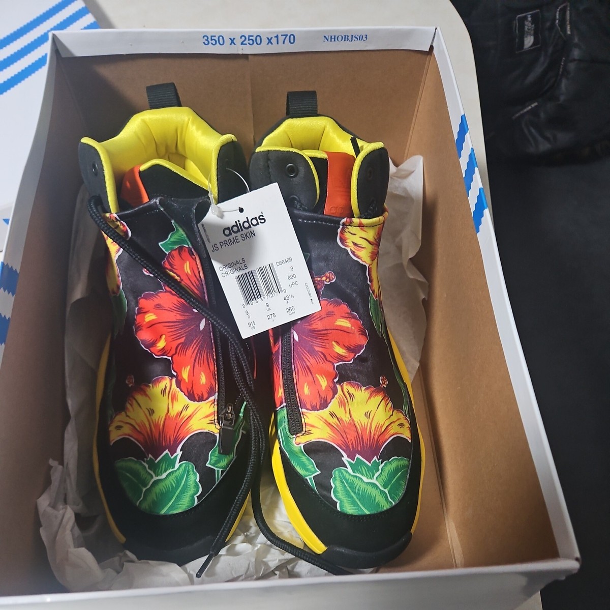 Jeremy Scott X adidas Originals Fyw Prime Skin (Floral) 2014 Men 9