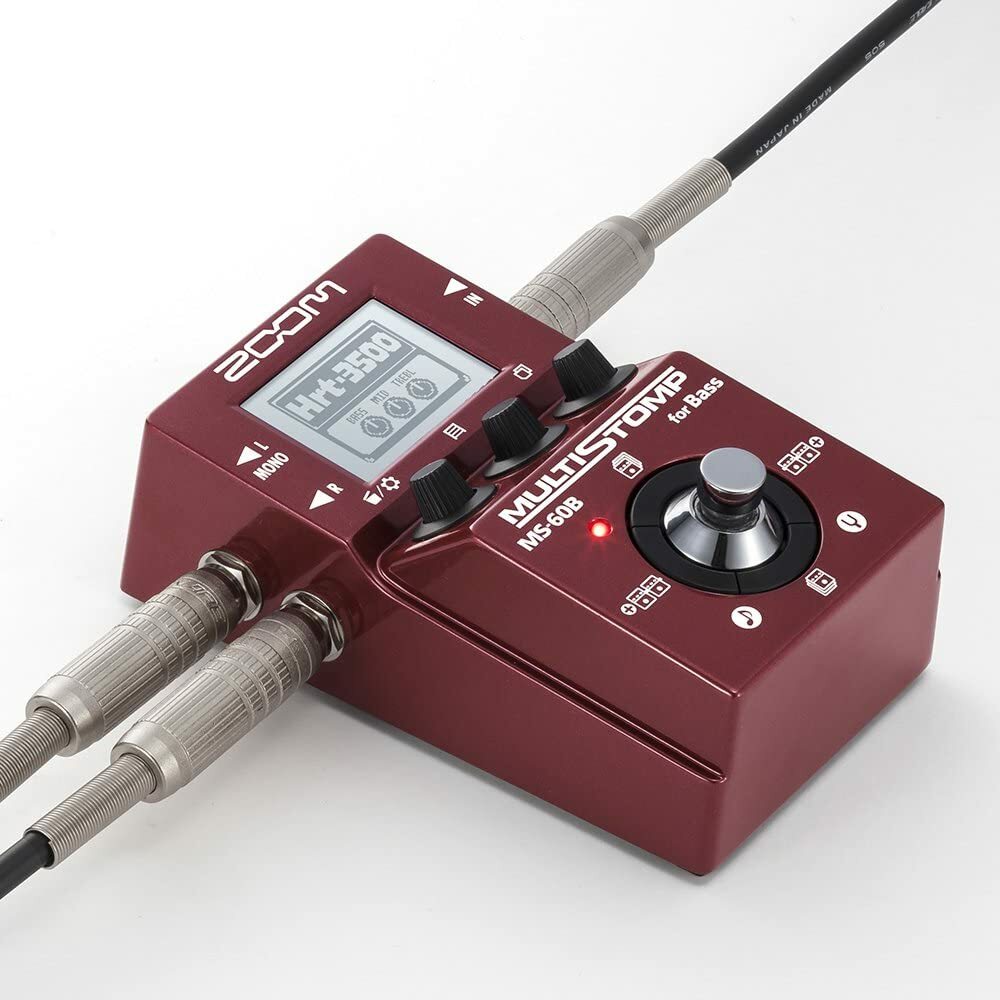 Used ZOOM Amazing multi-stomp for bass MS-60B Effector From Japan
