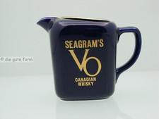 ARABIA Finland - - - KRUG mit Werbung: SEAGRAM'S VO CANADIAN WHISKY - - -
