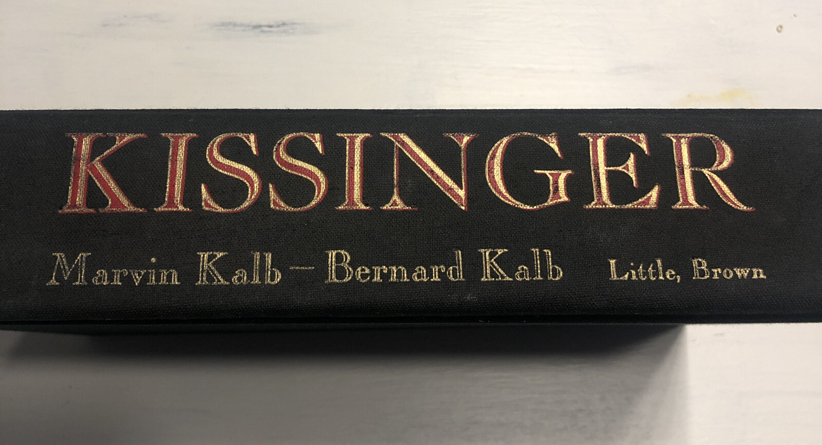 Vintage Henry Kissinger by Marvin Bernard Kalb 1974 First Edition